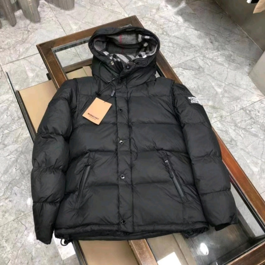 BURBERRY-jacket Cotton plain